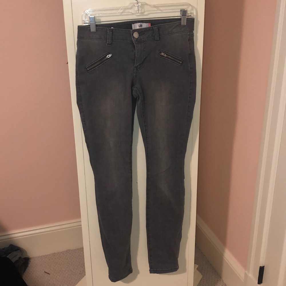 Light Grey Skinny Jeans